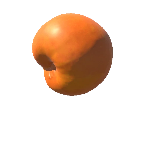 Golden strawberry_Whole_high poly